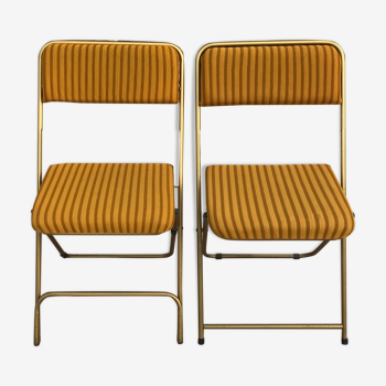 Vintage lafuma folding chairs