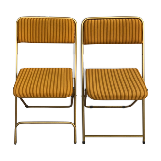 Vintage lafuma folding chairs