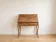 Antique solid wood secretary in Louis XV style