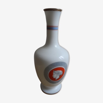 Carafe Grand Marnier déco vase old opaline liquor bottle