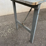 All-wood brasserie table