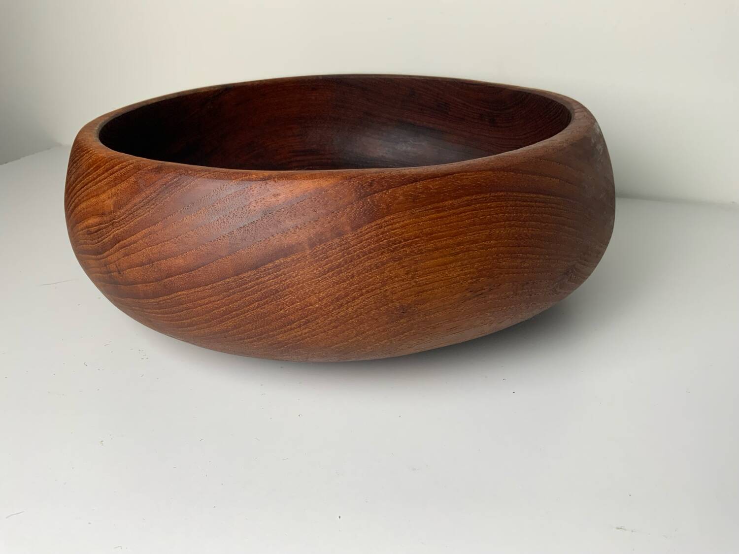 Teak salad bowl