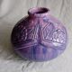 Large Art Deco period slip ball vase, Manufacture Lille Fives