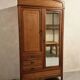 Vintage French oak wardrobe – circa 1920, with subtle Art Deco influences