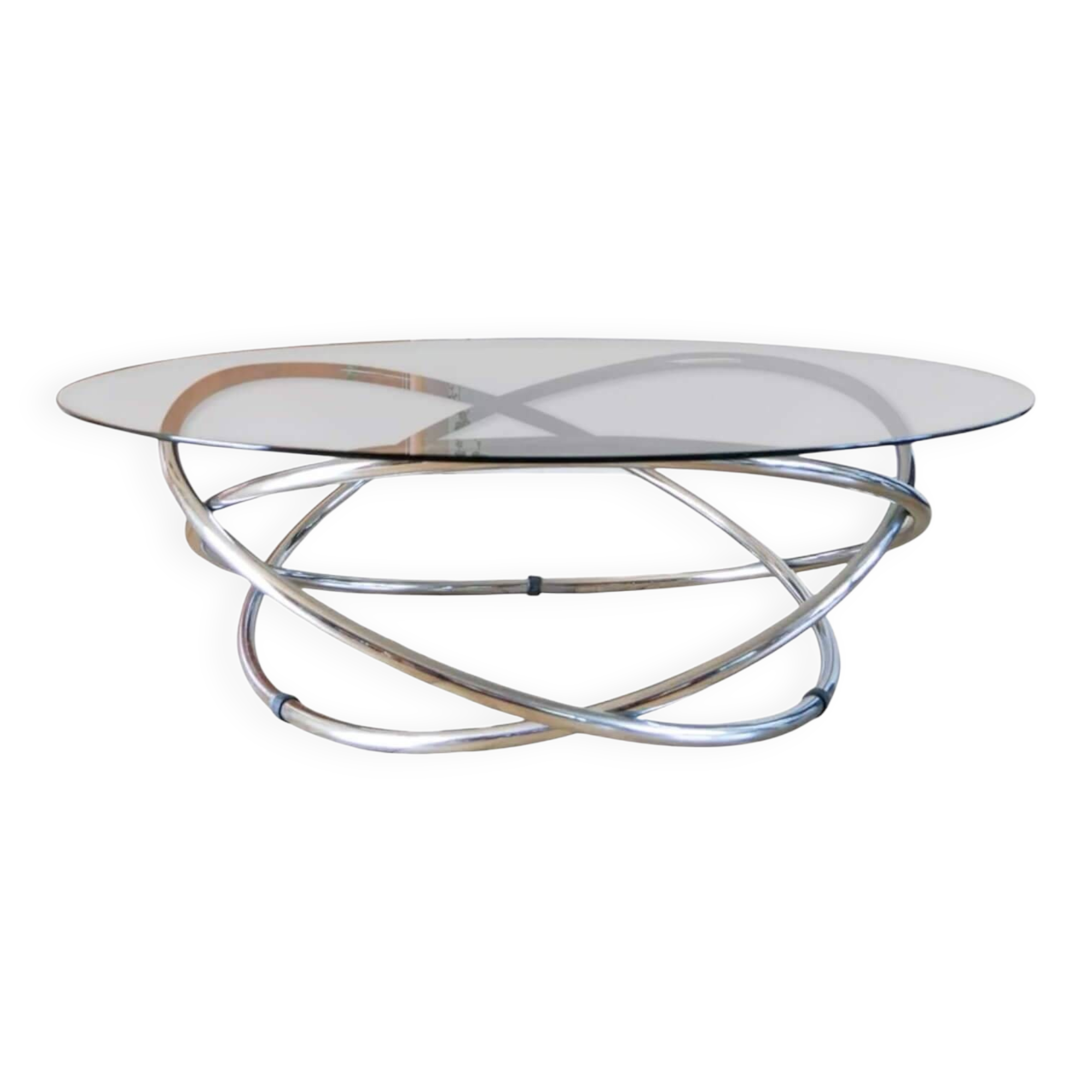 "Swirl" coffee table by Miniforms, Italy, 1970s