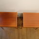 Teak bedside pair AB Carlstrom - Co Màbelfabrik 1960