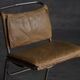 Leather & Steel Dining Chair by Raymond Rombouts, Belgium, 20th century