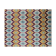 Knotted design rug wool 236 x 188 cm