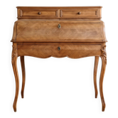Secrétaire ancien en bois massif style Louis XV