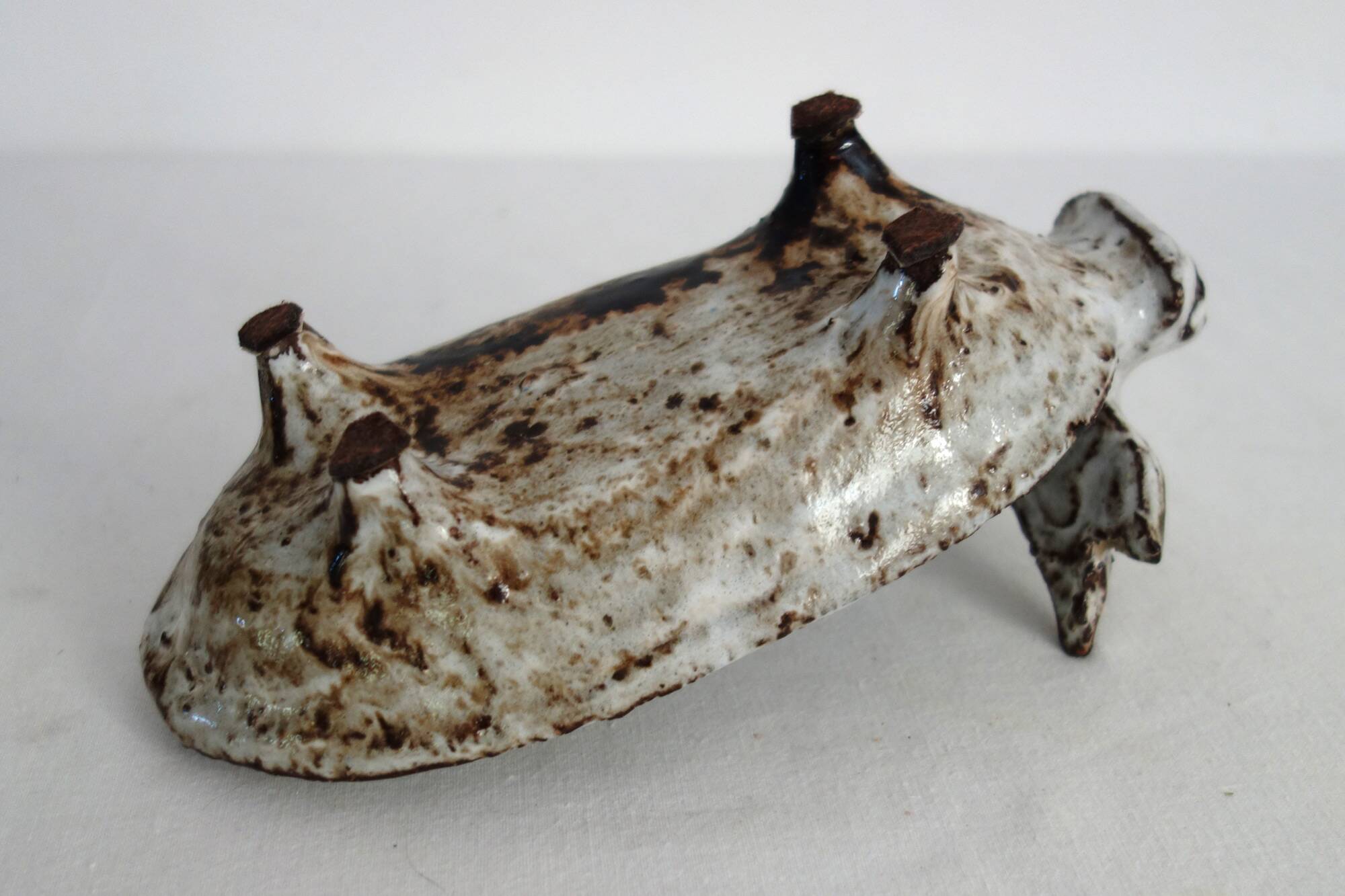 Zoomorphic ceramic pocket emptier by Albert Thiry, 1960