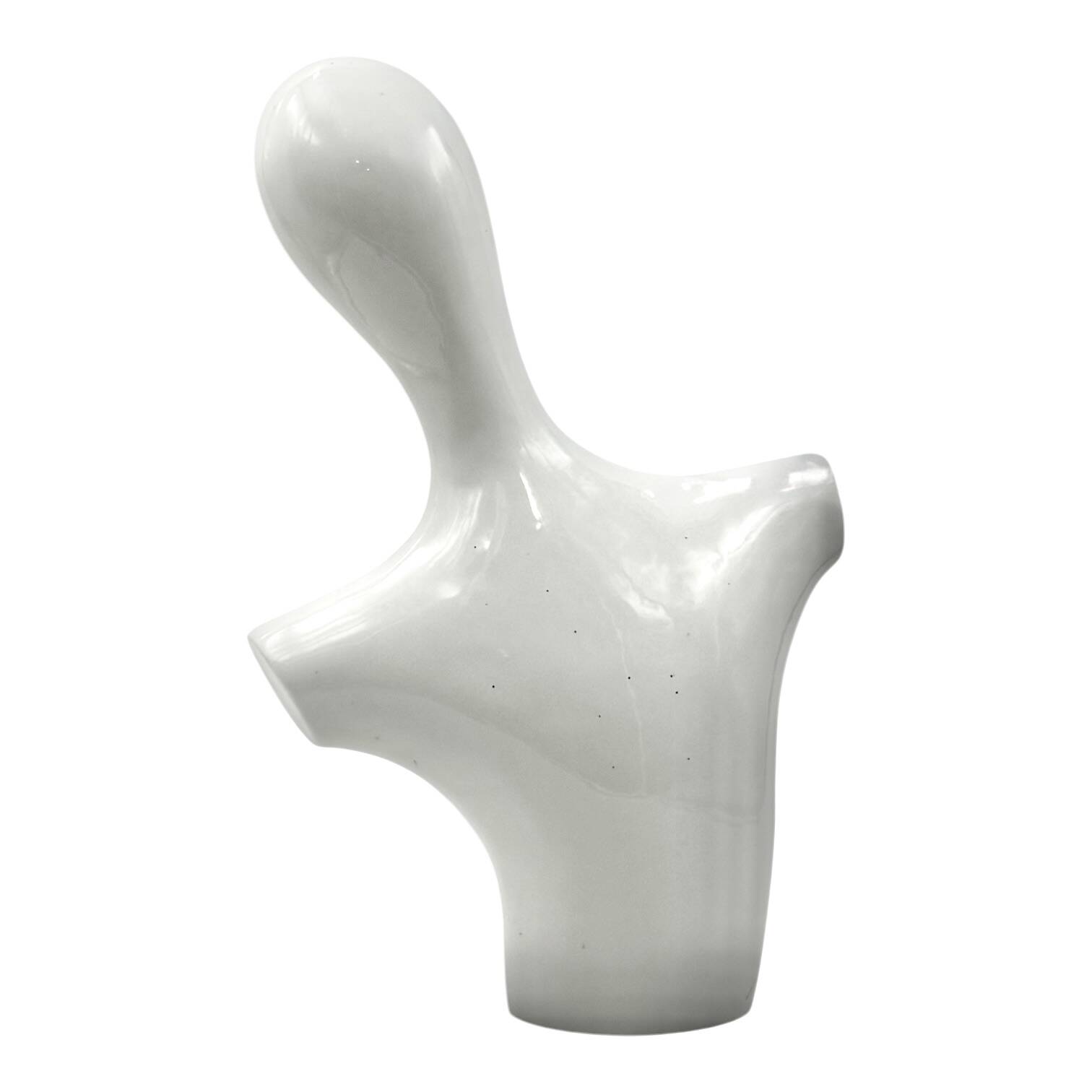 Postmodern ceramic bust sculpture, Italy 1980s