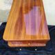 70s bedside in rosewood and sycamore