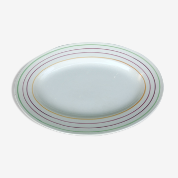Serving dish of the Gien factory model Jeannic