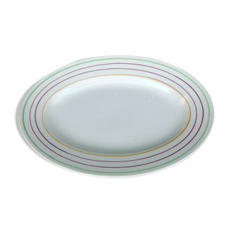 Serving dish of the Gien factory model Jeannic