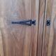 3-door walnut wardrobe