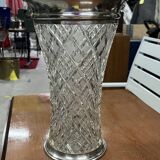 antique crystal vase