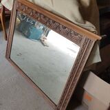 Mirror in carved wood 128x91cm