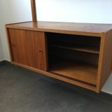 Scandinavian modular wall shelves from the 60s