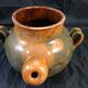 Old daubière Foucard Jourdan Vallauris glazed terracotta Provencal pottery
