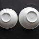 2 salad bowls in vintage Italian ceramic Primula Daisy decoration-70s