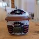 Royal Copenhagen Aluminia Tenera – wall-mounted salt pot "Crazy Bird" – Be