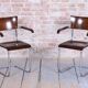Bauhaus Chairs in Beech by R. Slezák, 1930s, Set of 2
