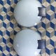 Pair of Europhane disco wall lamps