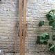 Vintage ski and old sticks