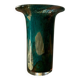 Vintage blown glass vase Mdina Glass, Malta – turquoise tones and a