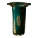 Vintage blown glass vase Mdina Glass, Malta – turquoise tones and a
