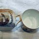 Set of 2 stamped mugs, agricultural theme