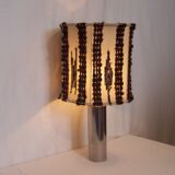 Stainless lamp - 70s