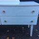 Dressing table mirror triptych 1970 vintage