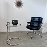 Old Eileen Gray Adjustable Table E1027, United Workshops 80s vintage from Vereinigte Werkstätten Collection