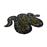 Ikea Art Event 2019 Snake Rug by Supakitch