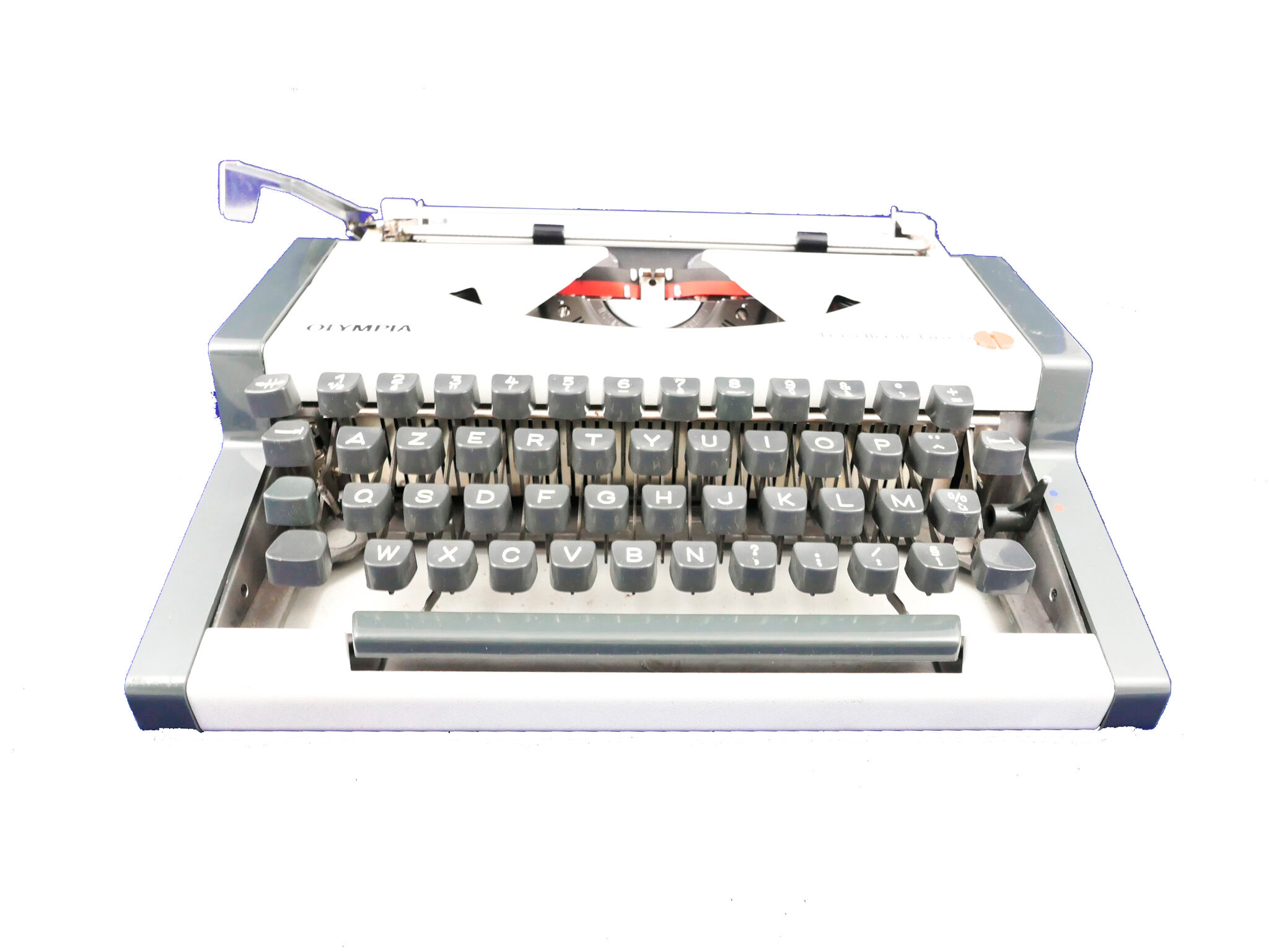 Luxury Olympia traveller typewriter S revised new ribbon