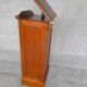 Filing cabinet with curtain and art nouveau desk