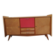 Sideboard with fin sides / compass feet from the 50s/60s