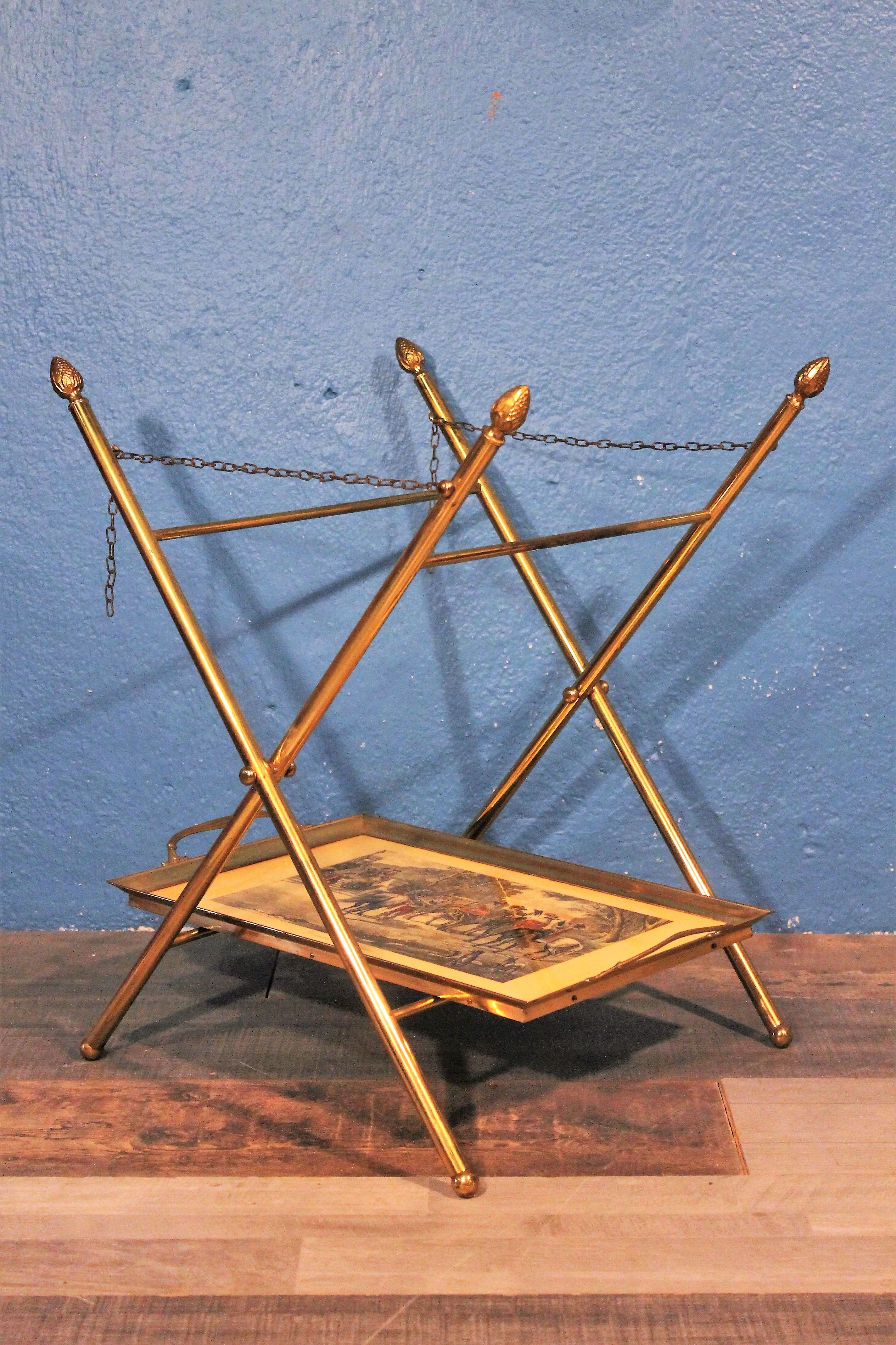 Shelf / End table "tray" 1950s