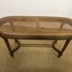 Louis XVI piano bench with caning