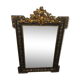 Old mirror with pediment