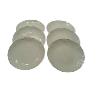 Set de 6 assiettes à