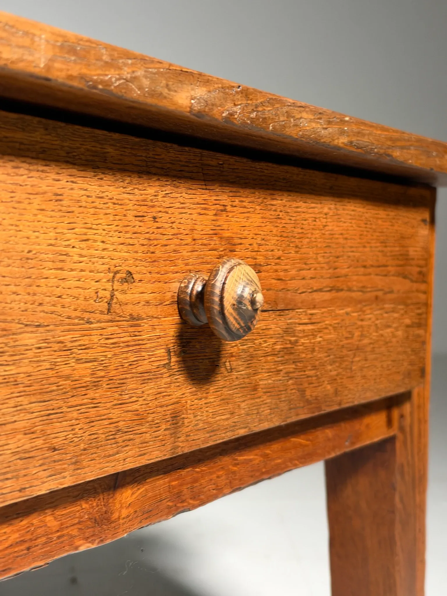 French coffee table 19th century oak