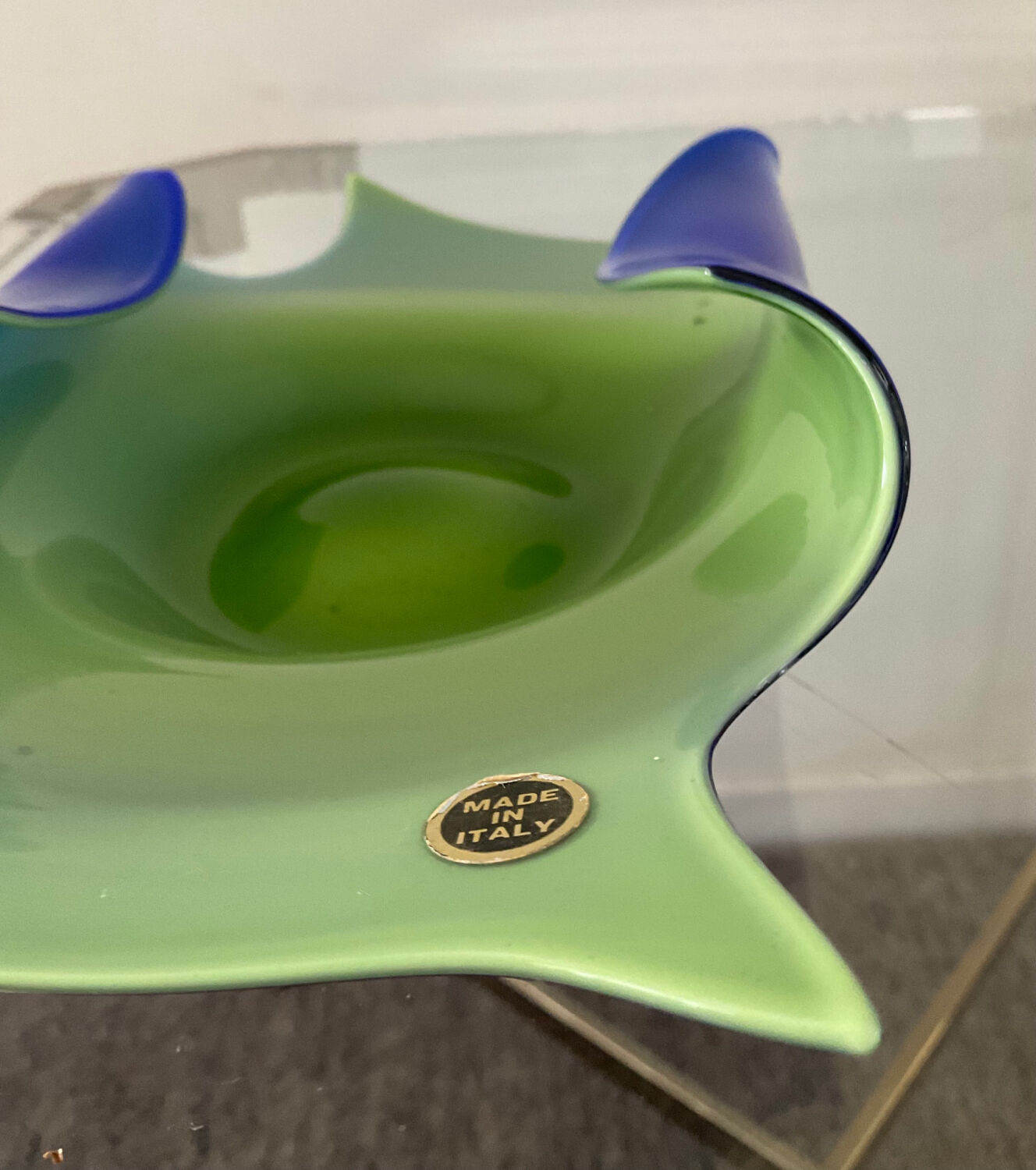 Murano Italy pocket tray from the 60s and 70s