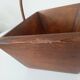Panier vintage artisanal en bois