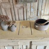 Ancien meuble glacière en bois