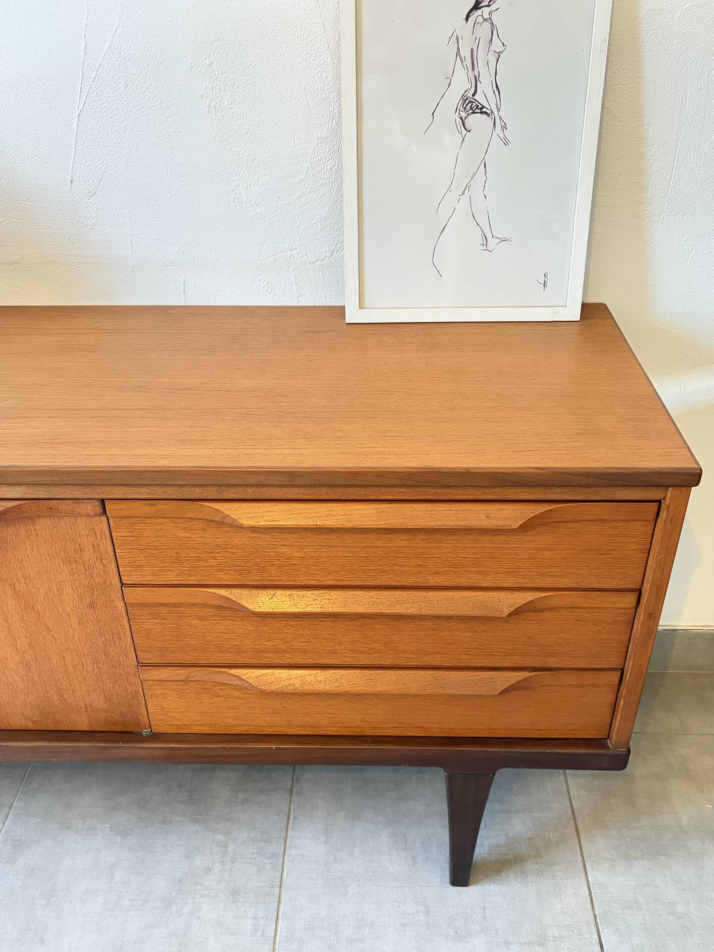 Vintage teak sideboard