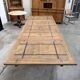 Italian table in raw oak from the 19th century.
