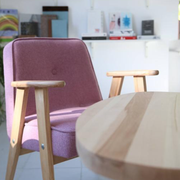 Original polish mid-century 366 chair designed in 1962 by Józef Chierowski. PERSONALIZATION