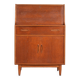 Vintage Midcentury 'Jentique' Teak Bureau / Cabinet Chest. Delivery. Modern